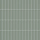 1x4 Straight Set Sheeted Glass Mosaic Tile in Hummingbird Gloss