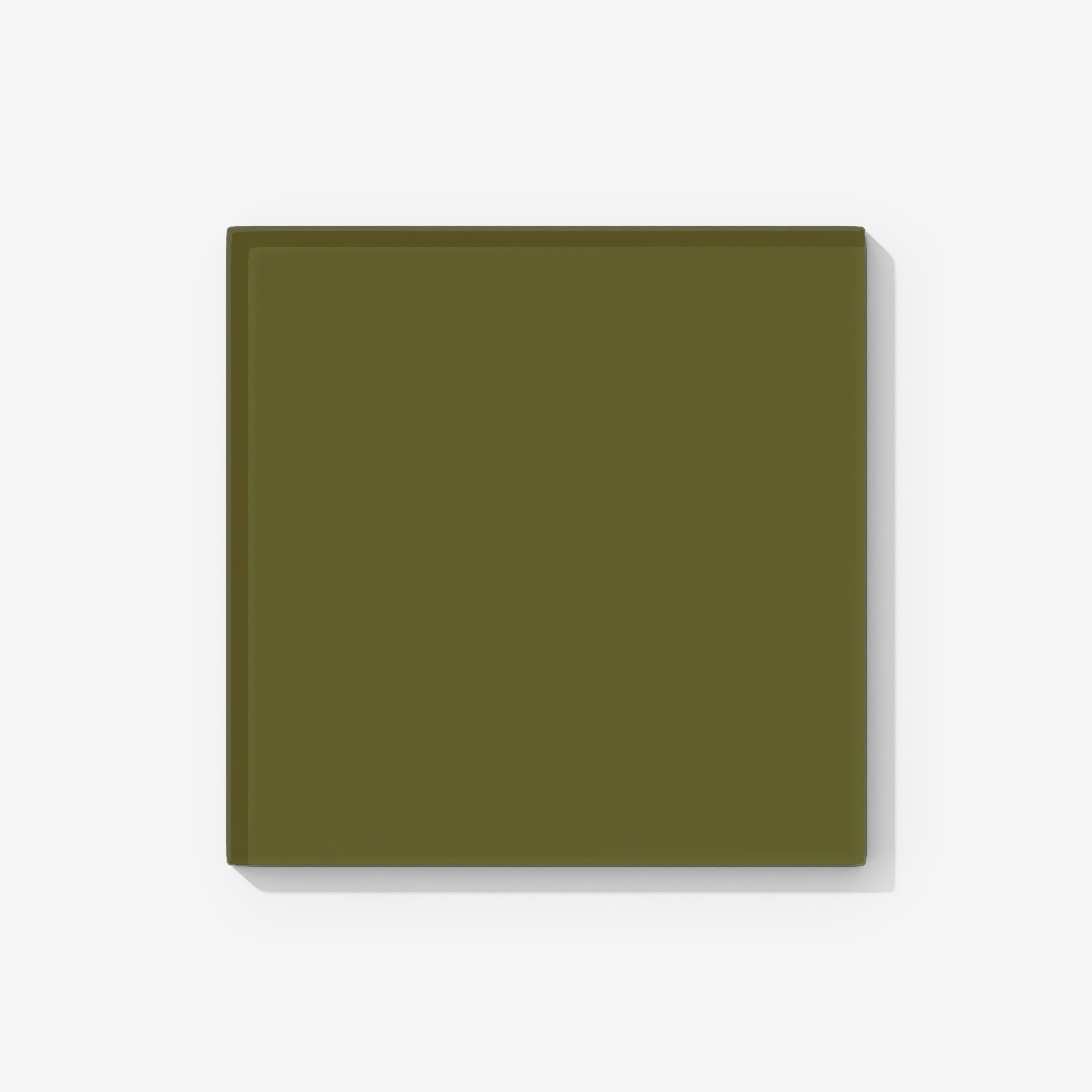 6x6 Glass Tile in Cormorant Gloss