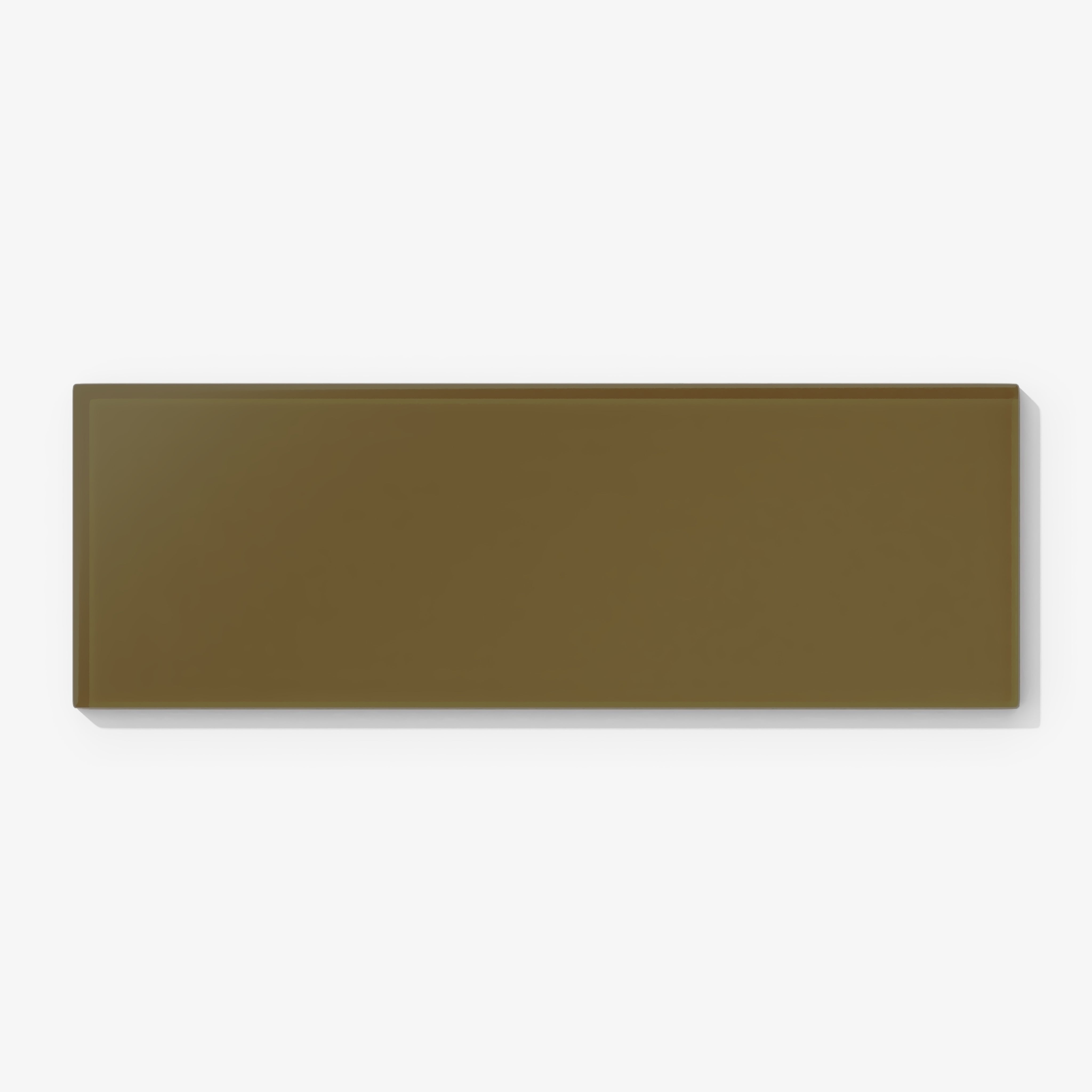 4x12 Glass Tile in Merlin Matte