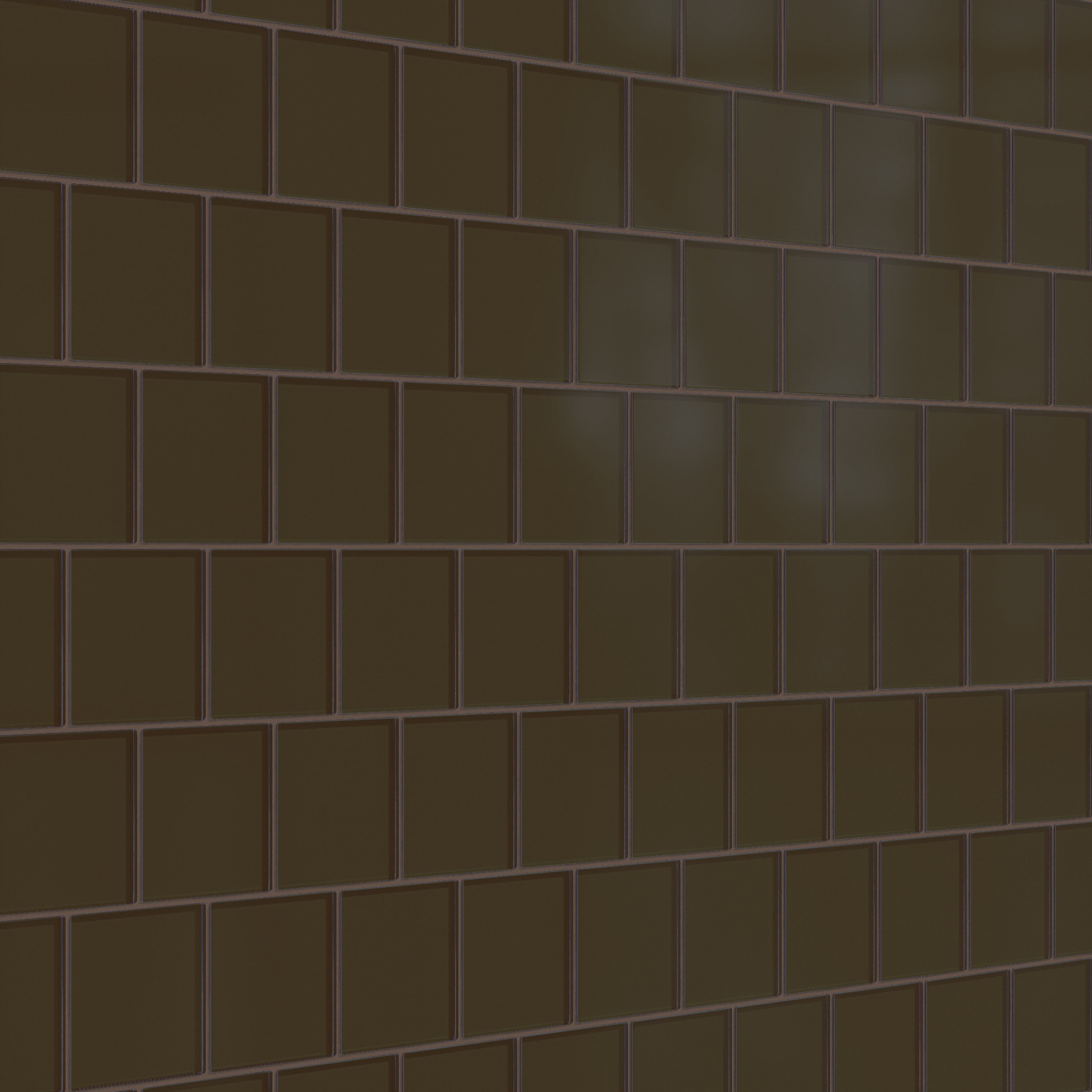 4x4 Glass Tile in Osprey Matte
