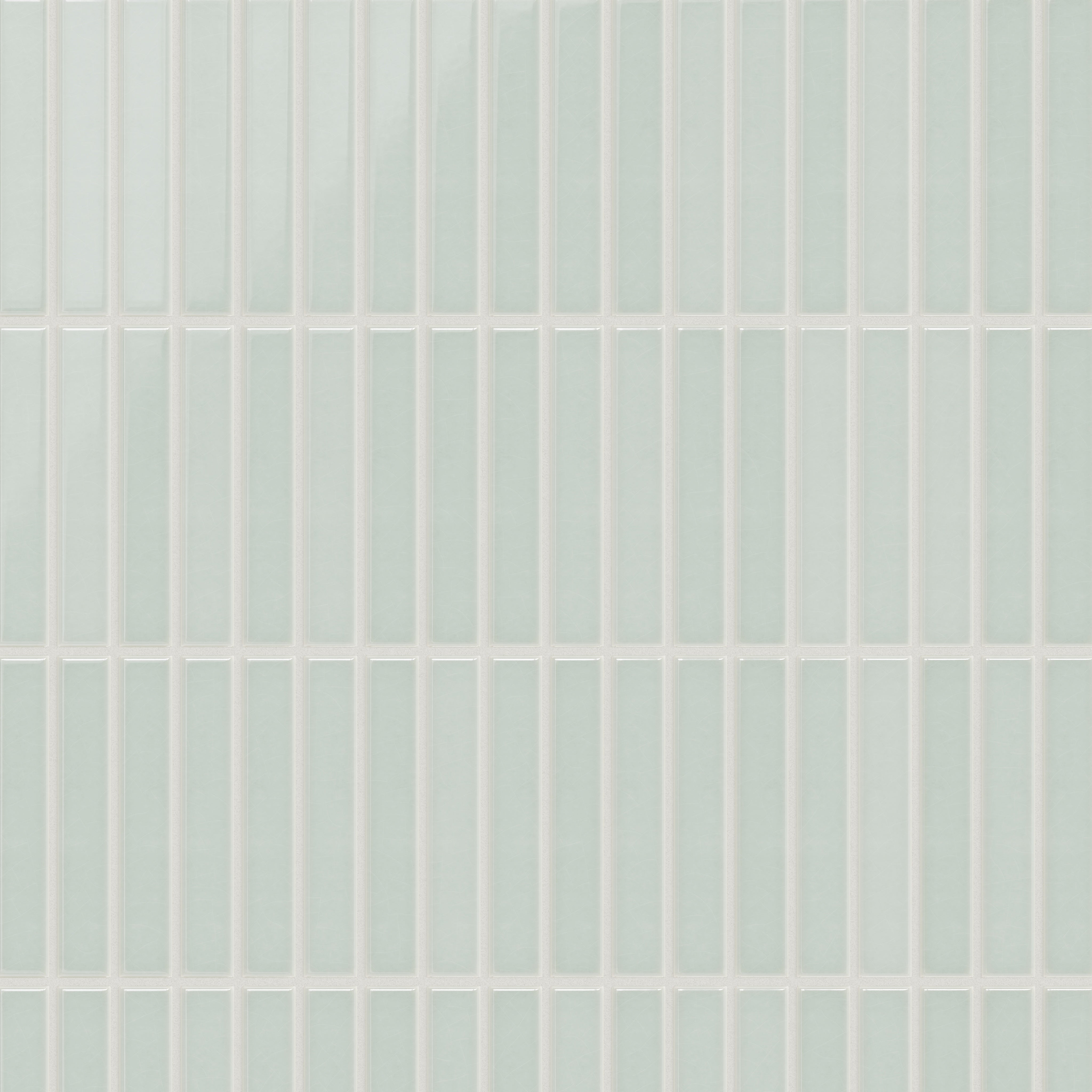 1x6 Straight Set Sheeted Original Ceramic Mosaic Tile in Salton Sea Gloss