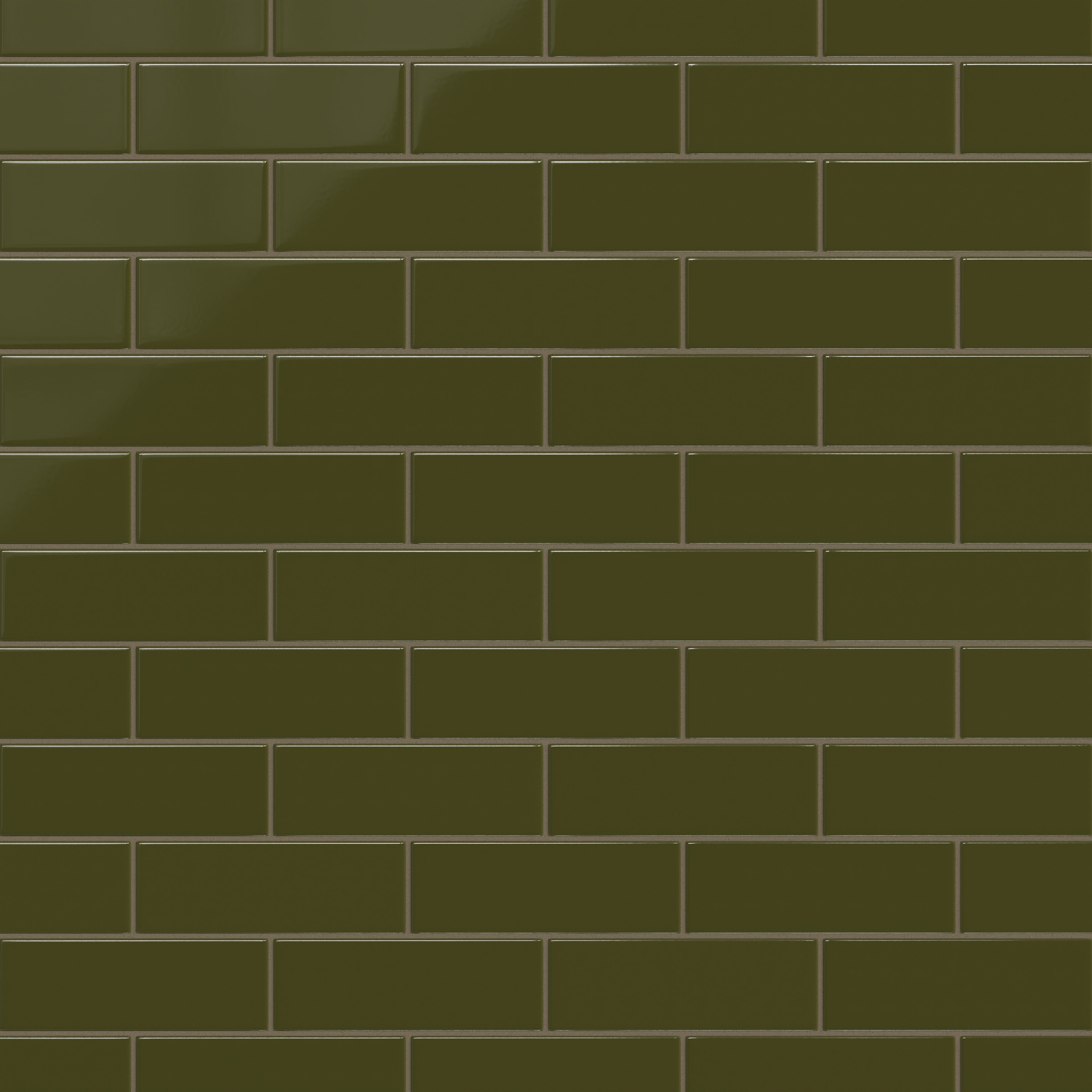 3x9 Original Ceramic Tile in Bonsai Gloss