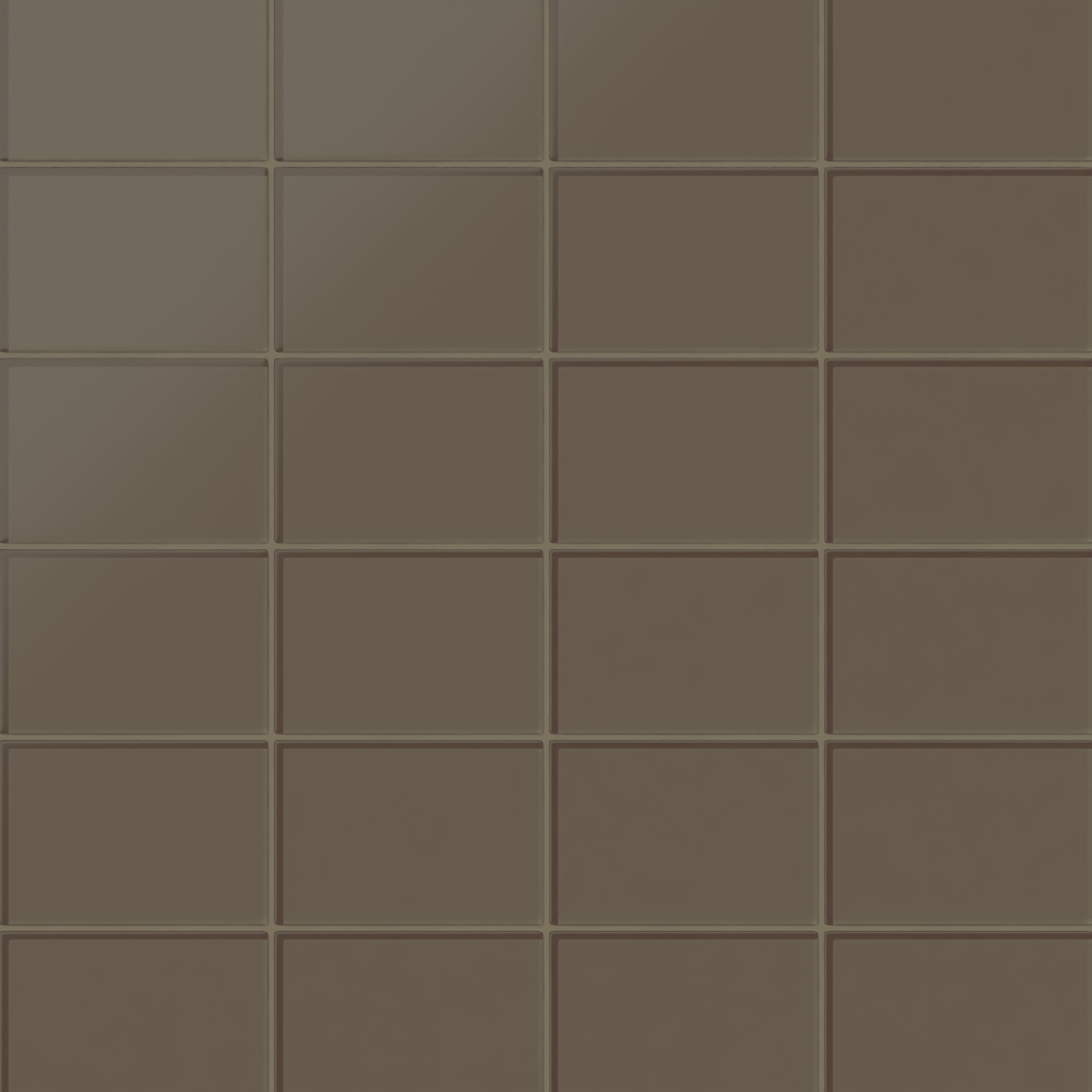 4x6 Glass Tile in Albatross Matte