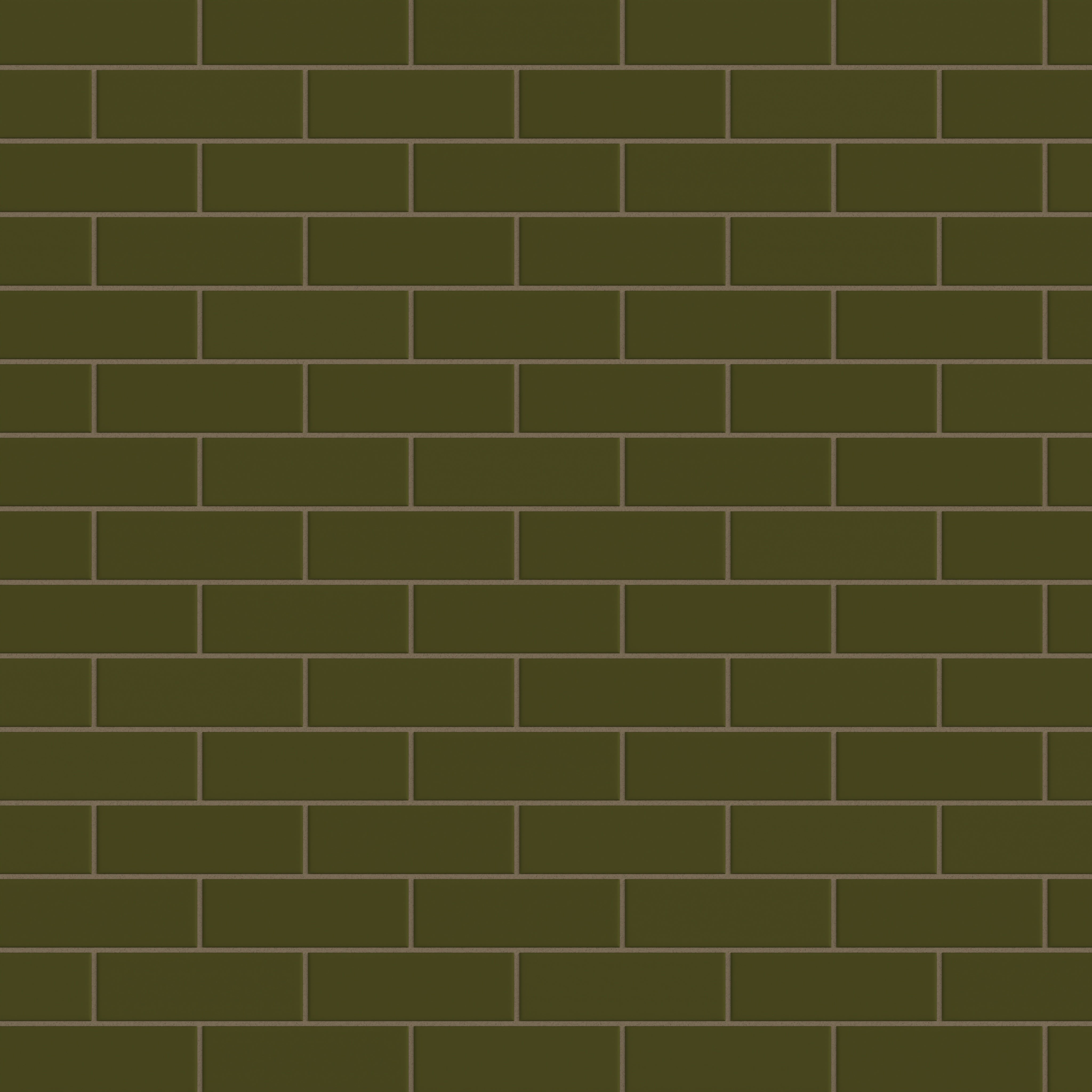 2x6 Original Ceramic Tile in Bonsai Matte