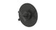 Contour One Handle Wall Mount Shower Trim with Soft Cross Handle in Blackened Nickel