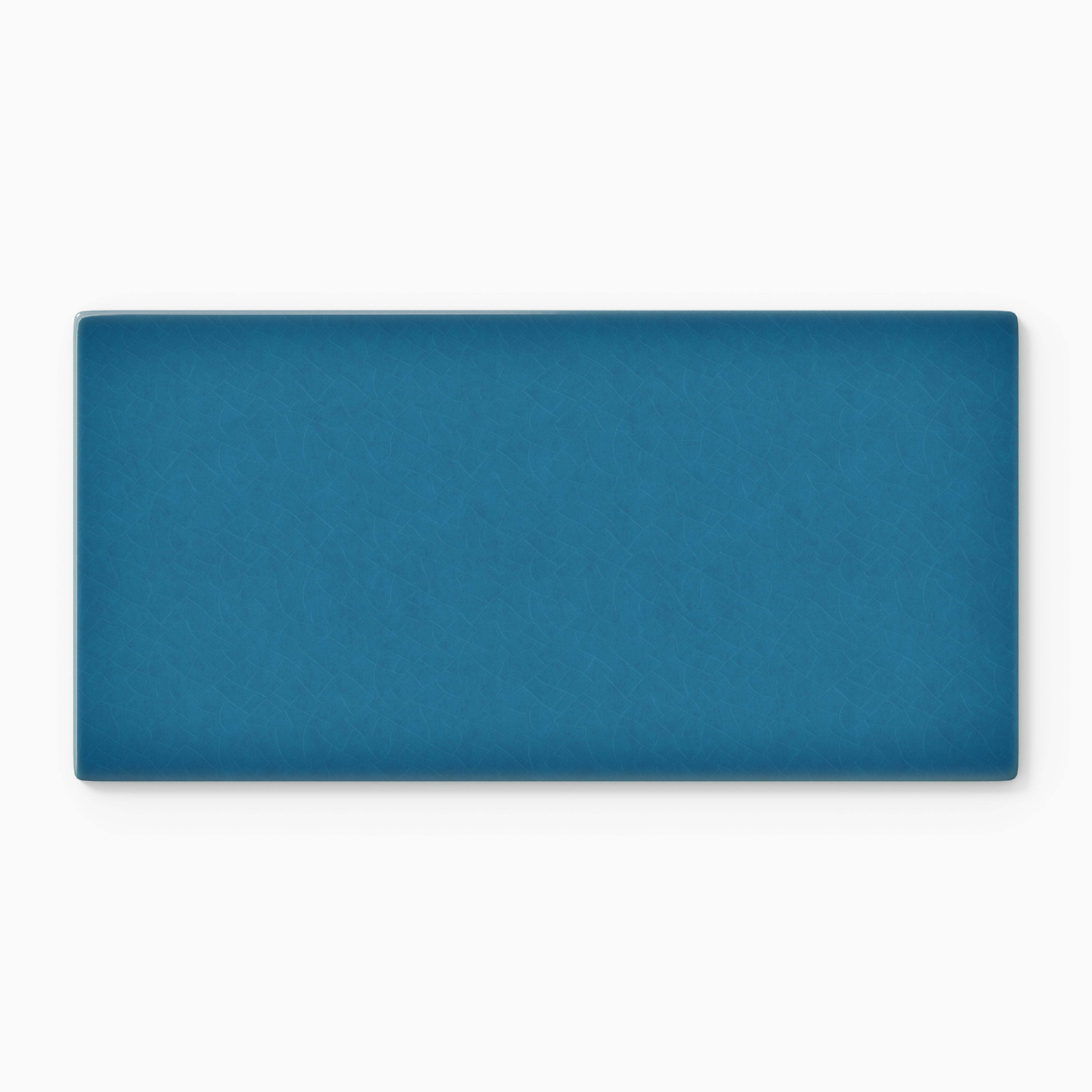 ROMANMADE THE NEGOTIATOR プレミアカラー新品未使用 Adriatic Sea 6x12 Gloss Original Ceramic Tile - Fireclay Tile