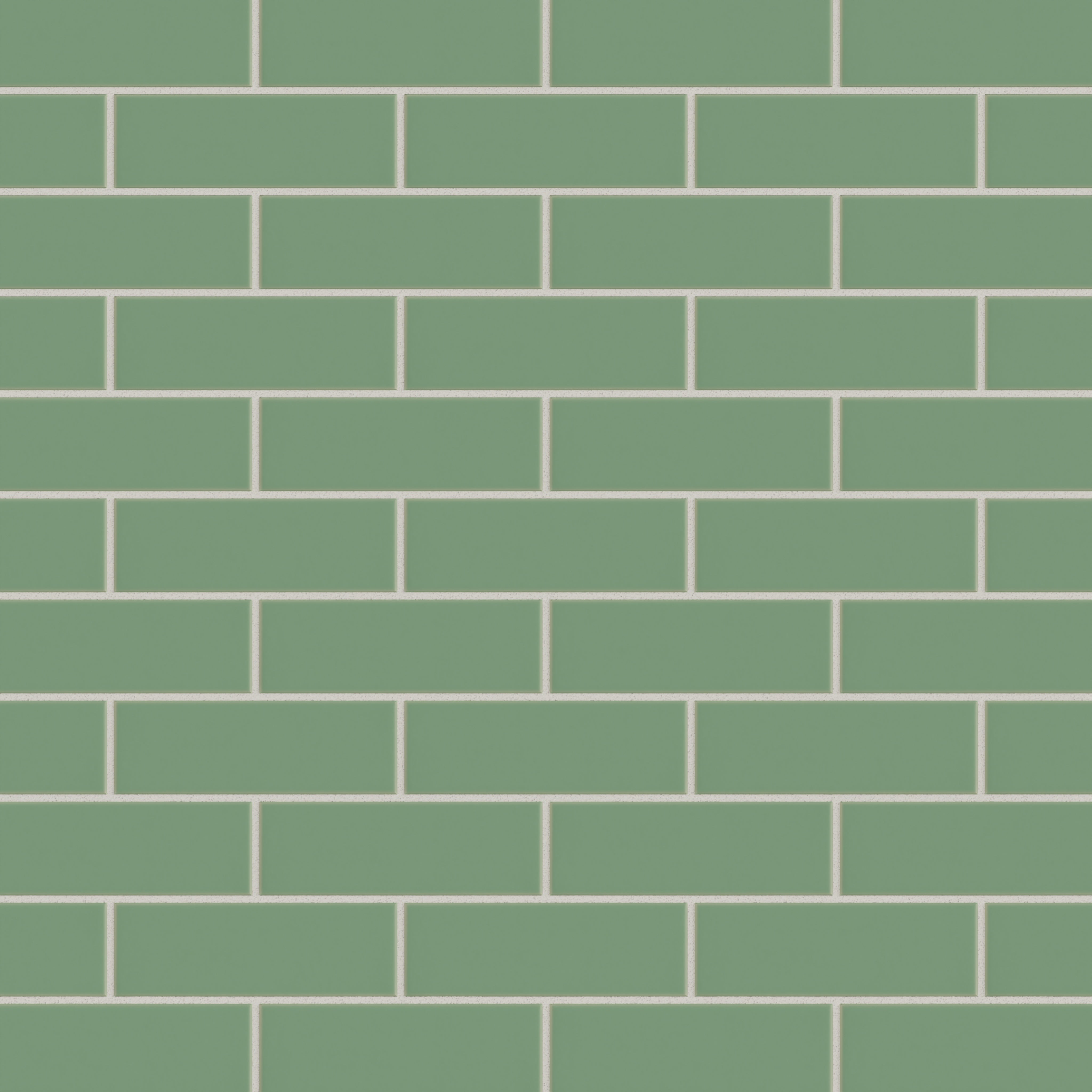 2x6 Original Ceramic Tile in Sea Green Matte