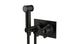 Emerson One Handle Wall Mount Bidet Trim with Defined Cross Handle in Oil Rubbed Bronze