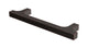 Flatiron Square Cabinet Pull 4" in Antique Bronze