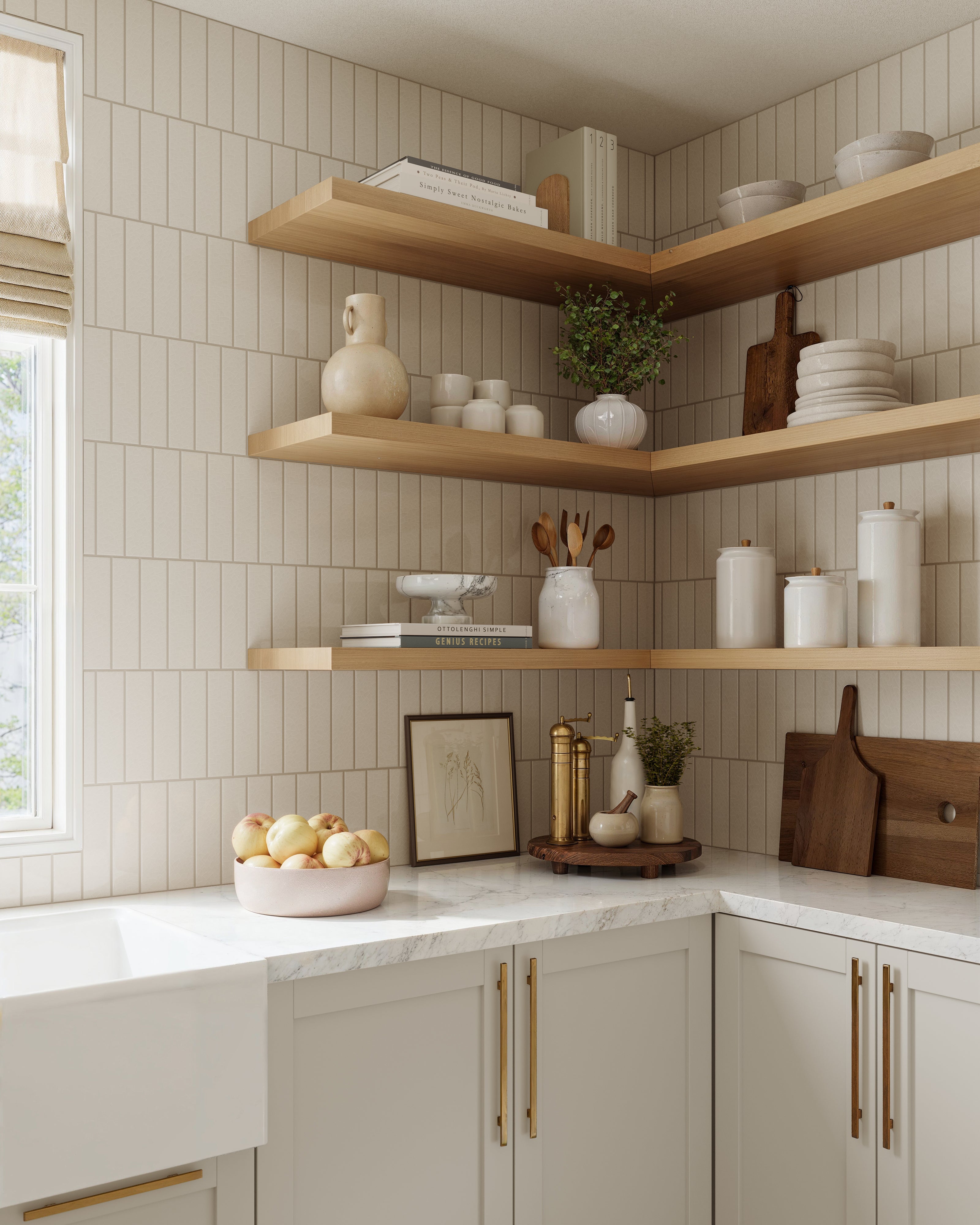 2x8 Original Ceramic Tile in Frost Gloss