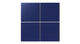 6x6 Natural Press Ceramic Tile in Ultramarine Matte