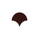 Ogee Drop Original Ceramic Tile in Garnet Matte