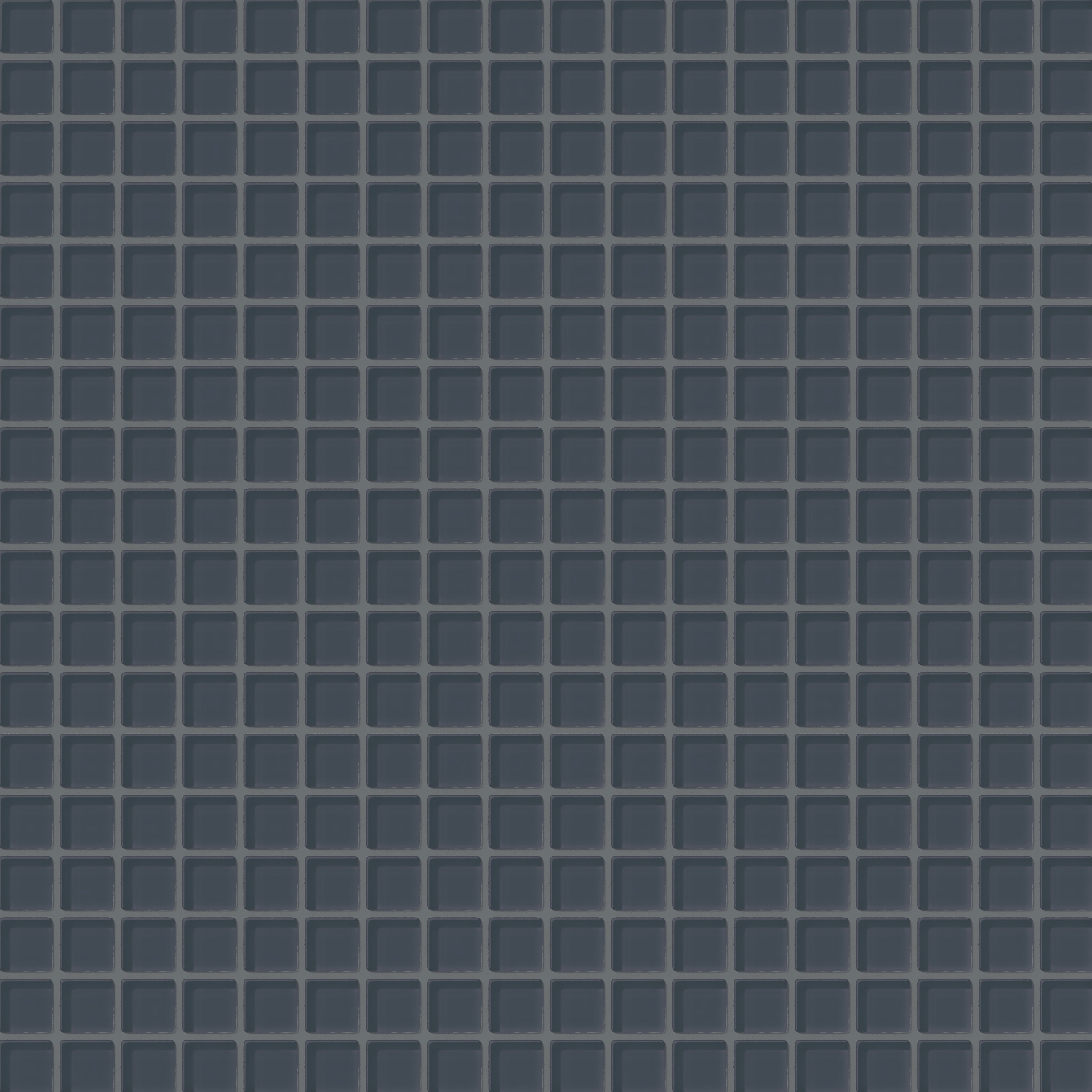 1x1 Straight Set Sheeted Glass Mosaic Tile in Junco Gloss