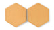 8" Hexagon Original Ceramic Tile in Koi Gloss