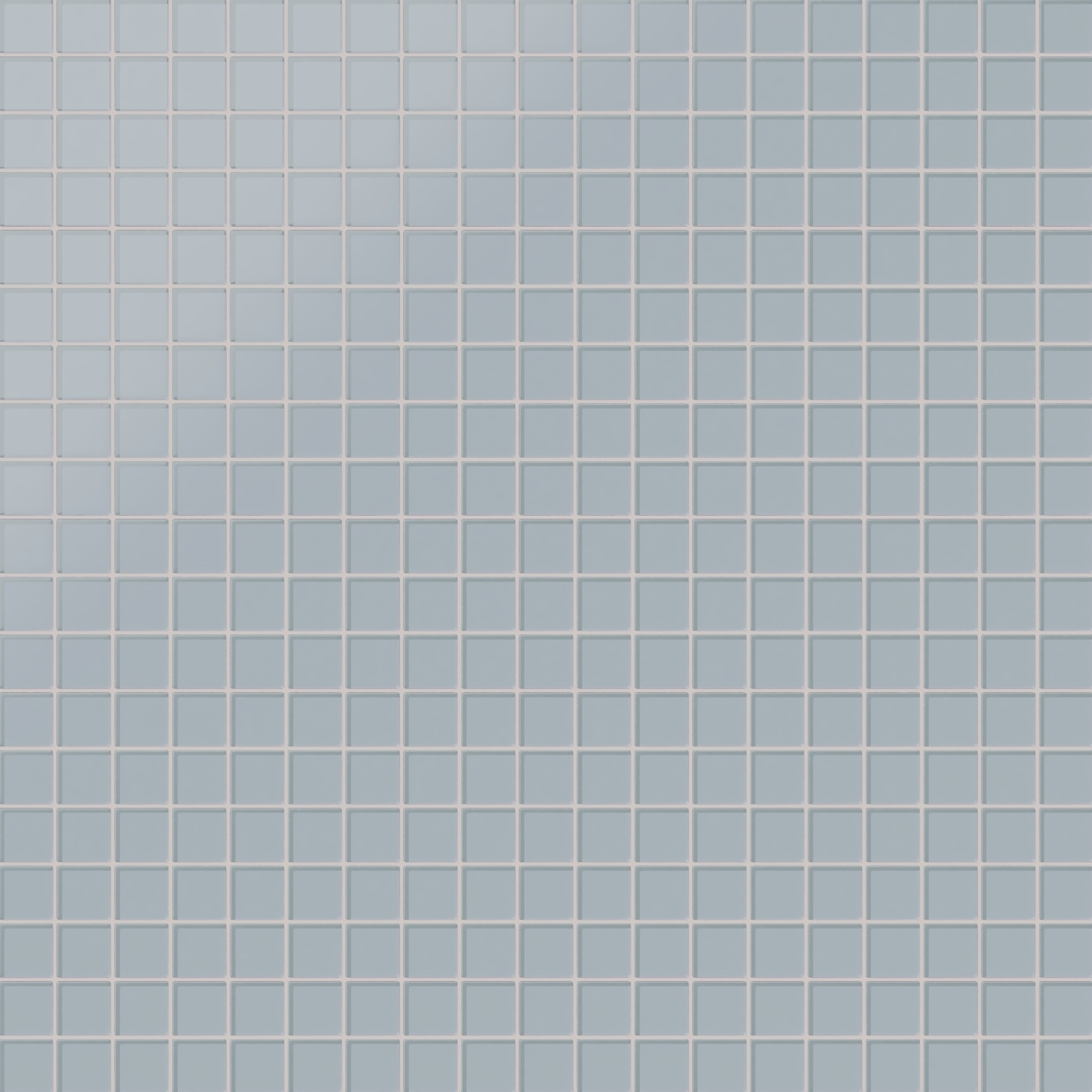 2x2 Straight Set Sheeted Glass Mosaic Tile in Pinyon Jay Matte