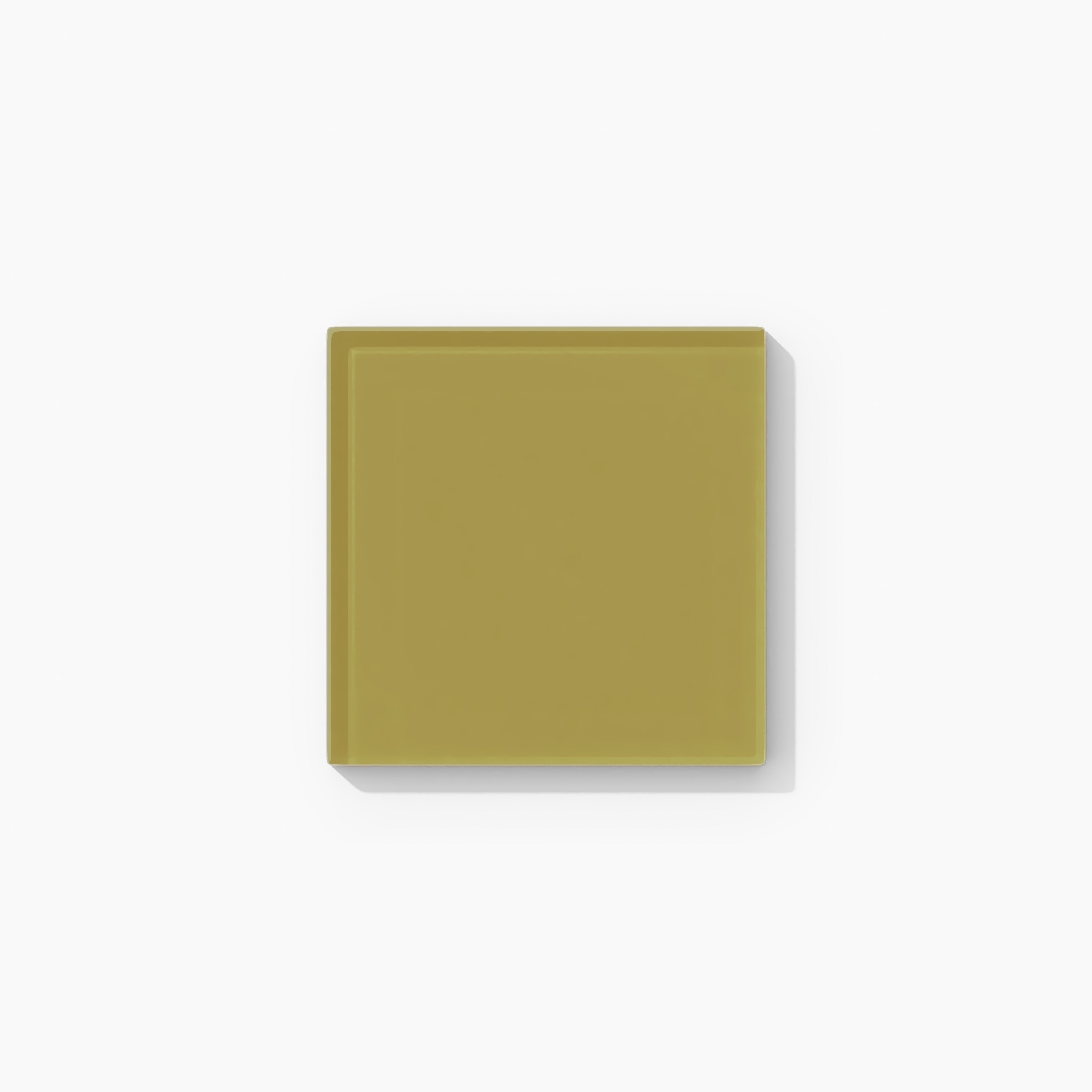 4x4 Glass Tile in Pine Siskin Gloss