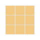 3x3 Straight Set Sheeted Original Ceramic Mosaic Tile in Haystack Matte