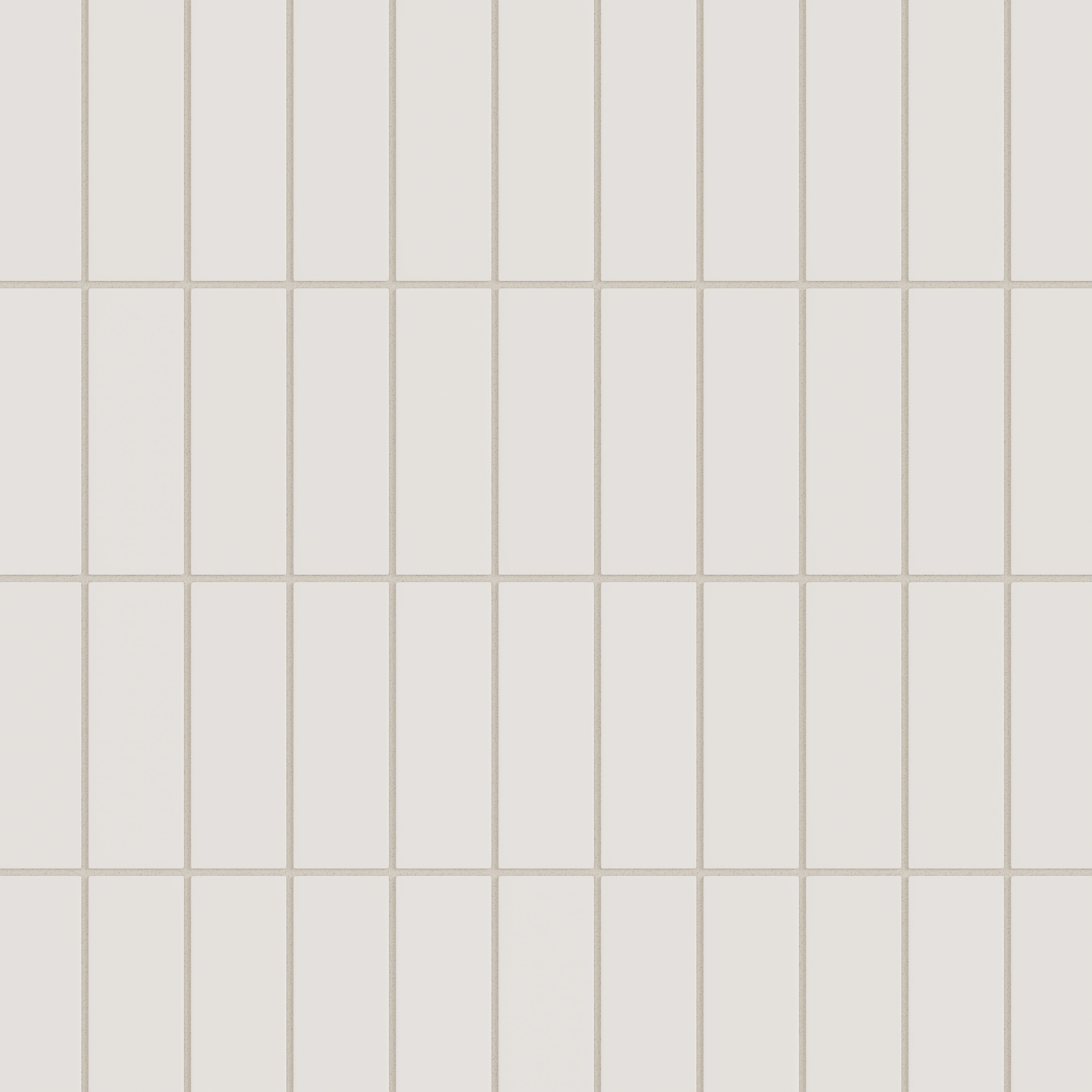 2x6 Natural Press Ceramic Tile in Pearl Matte