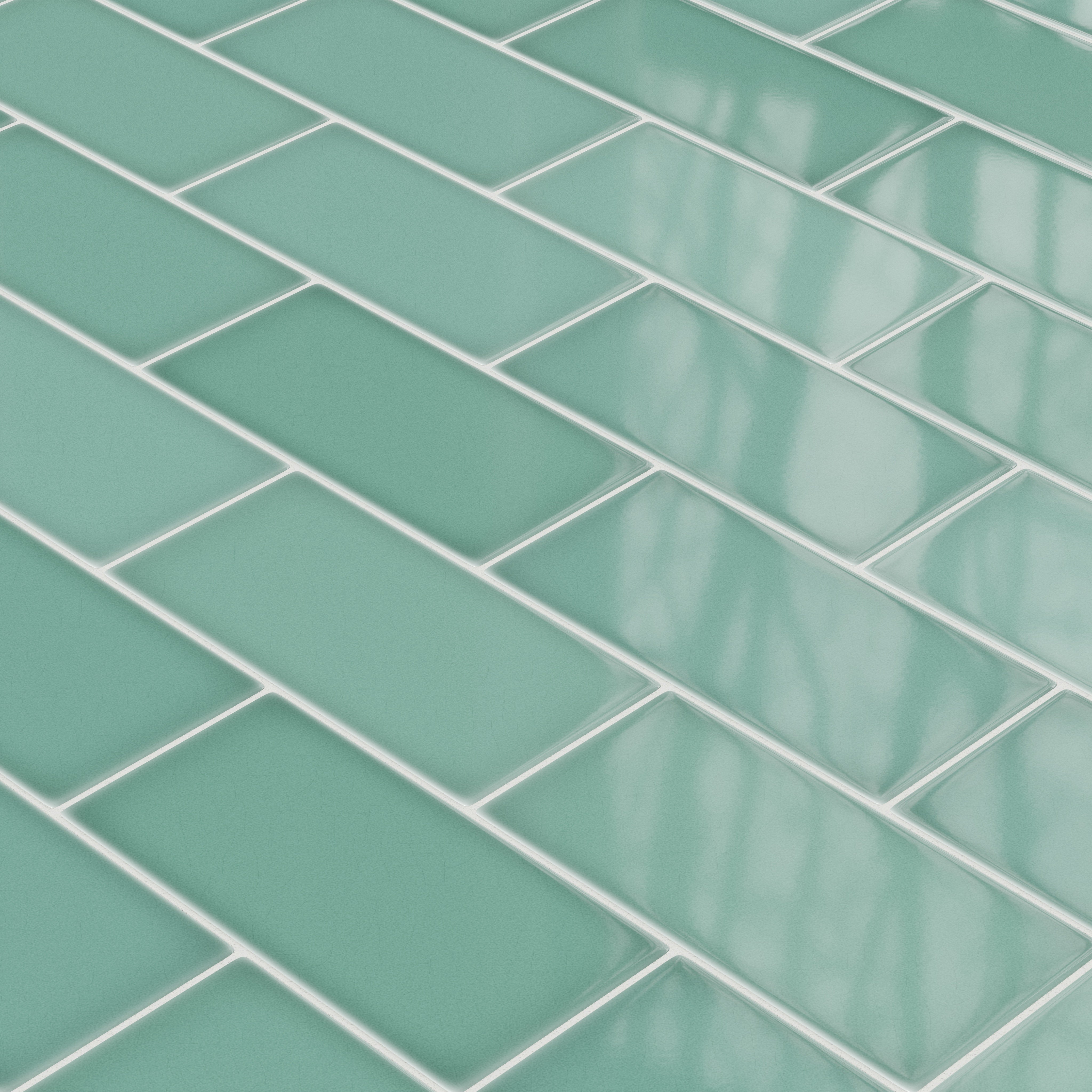 6x12 Original Ceramic Tile in Amalfi Coast Gloss