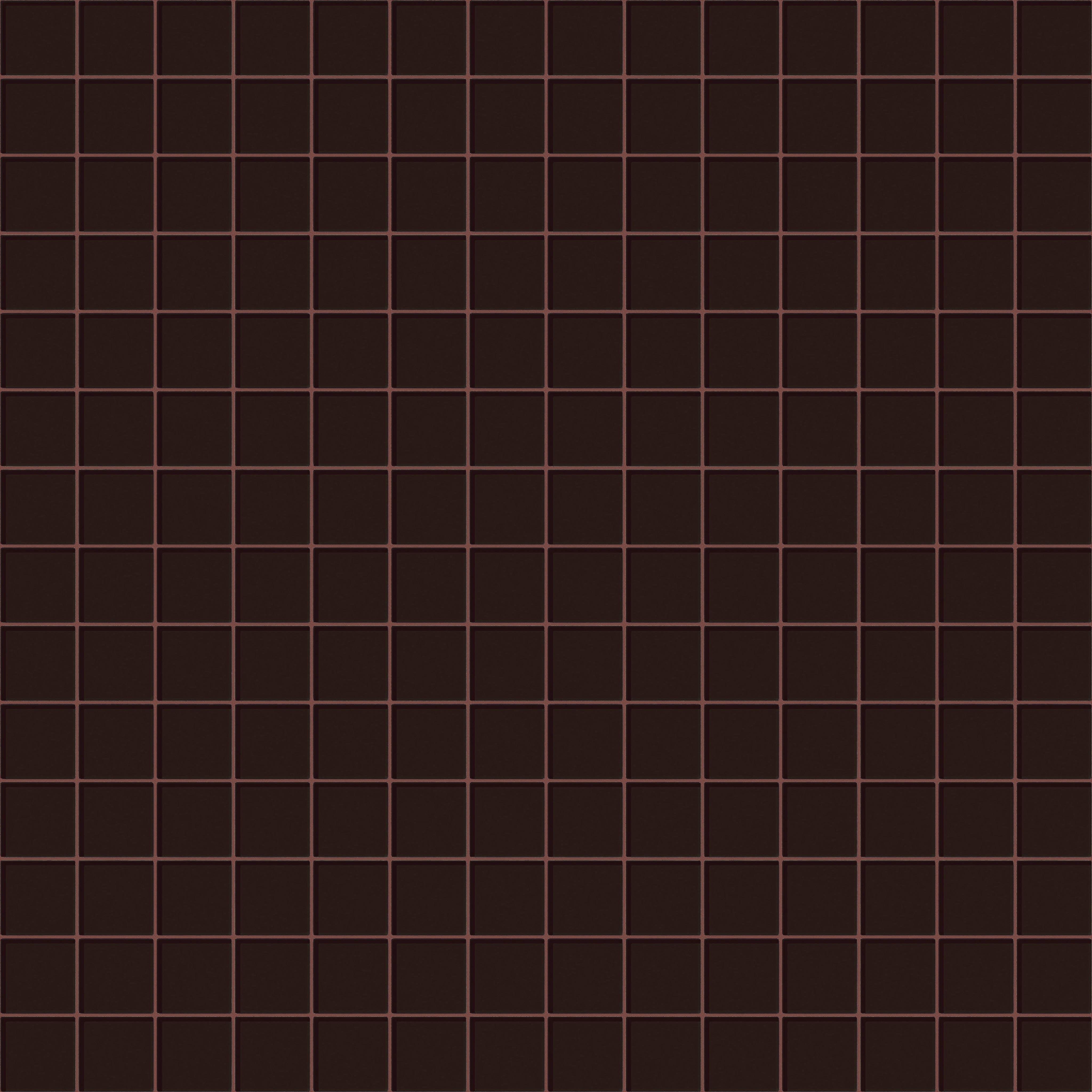 3x3 Straight Set Sheeted Glass Mosaic Tile in Nighthawk Gloss