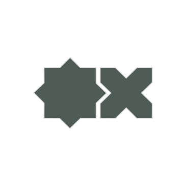 Star & Cross Original Ceramic Tile in Tempest Matte