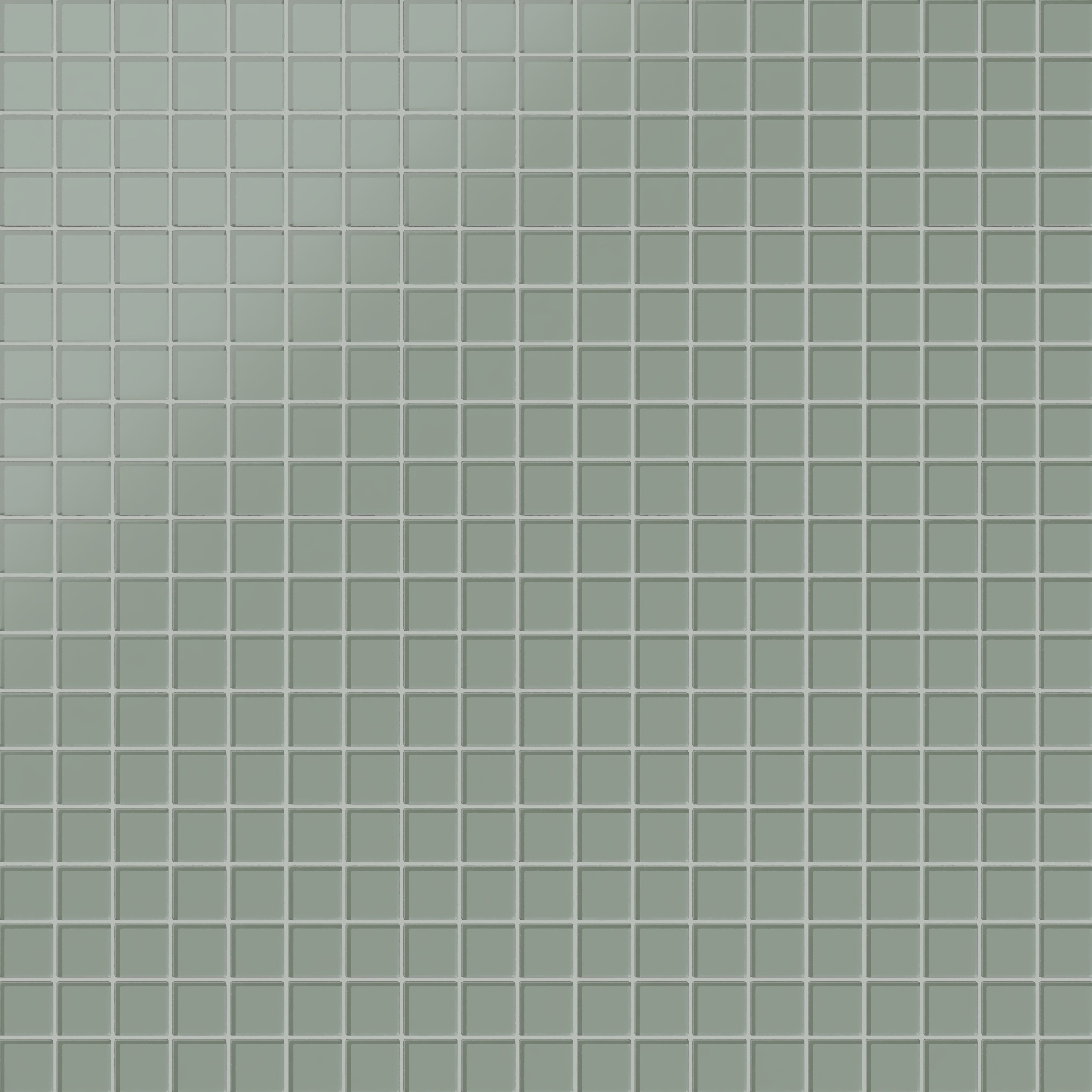 2x2 Straight Set Sheeted Glass Mosaic Tile in Hummingbird Matte