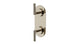 Contour Two Handle Wall Mount Shower Trim with Soft Lever Handles in Polished Nickel