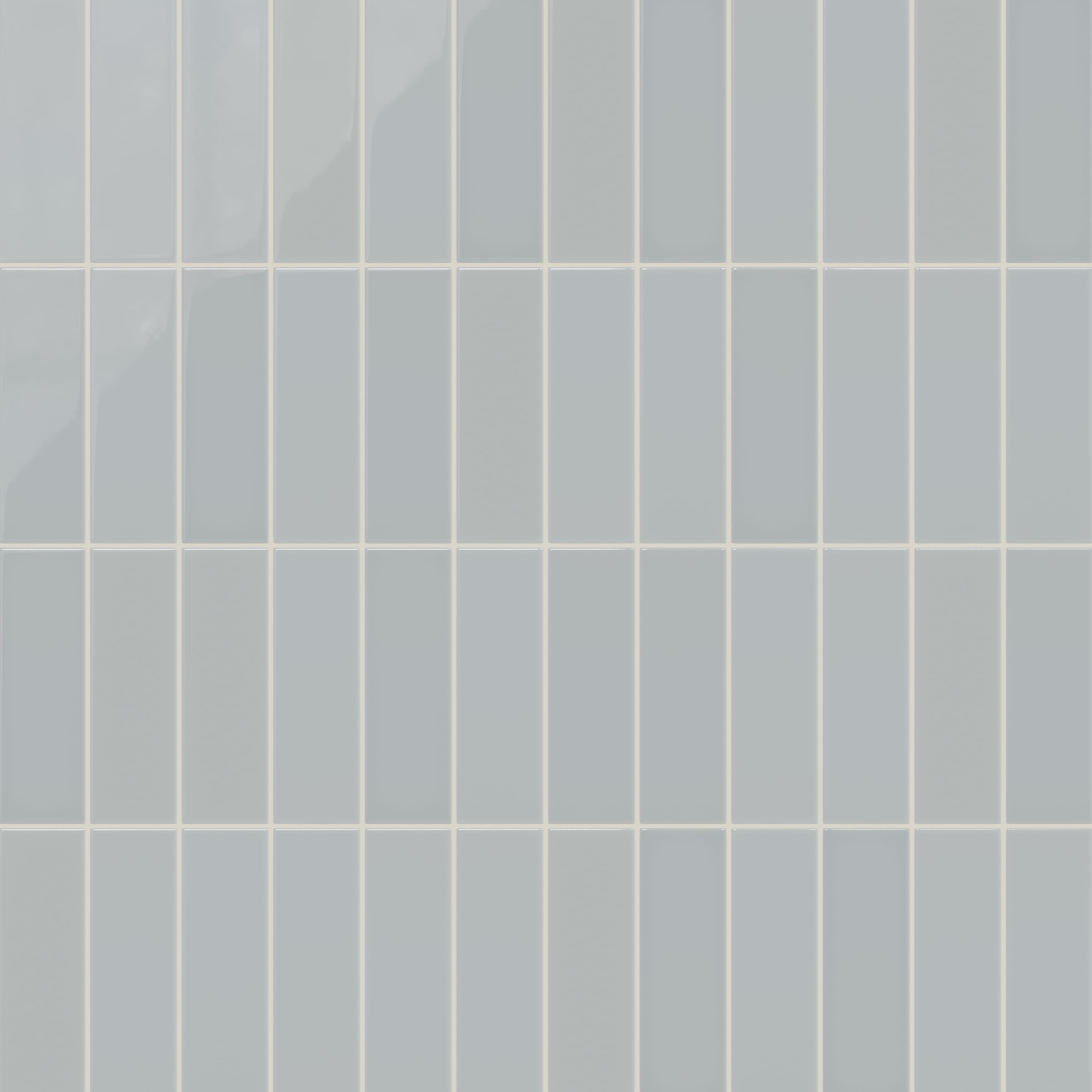 Quick Ship 3x9 Natural Press Ceramic Tile in Alberta Blue Gloss