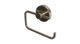 Flatiron Round Single Post Paper Holder in French Nickel