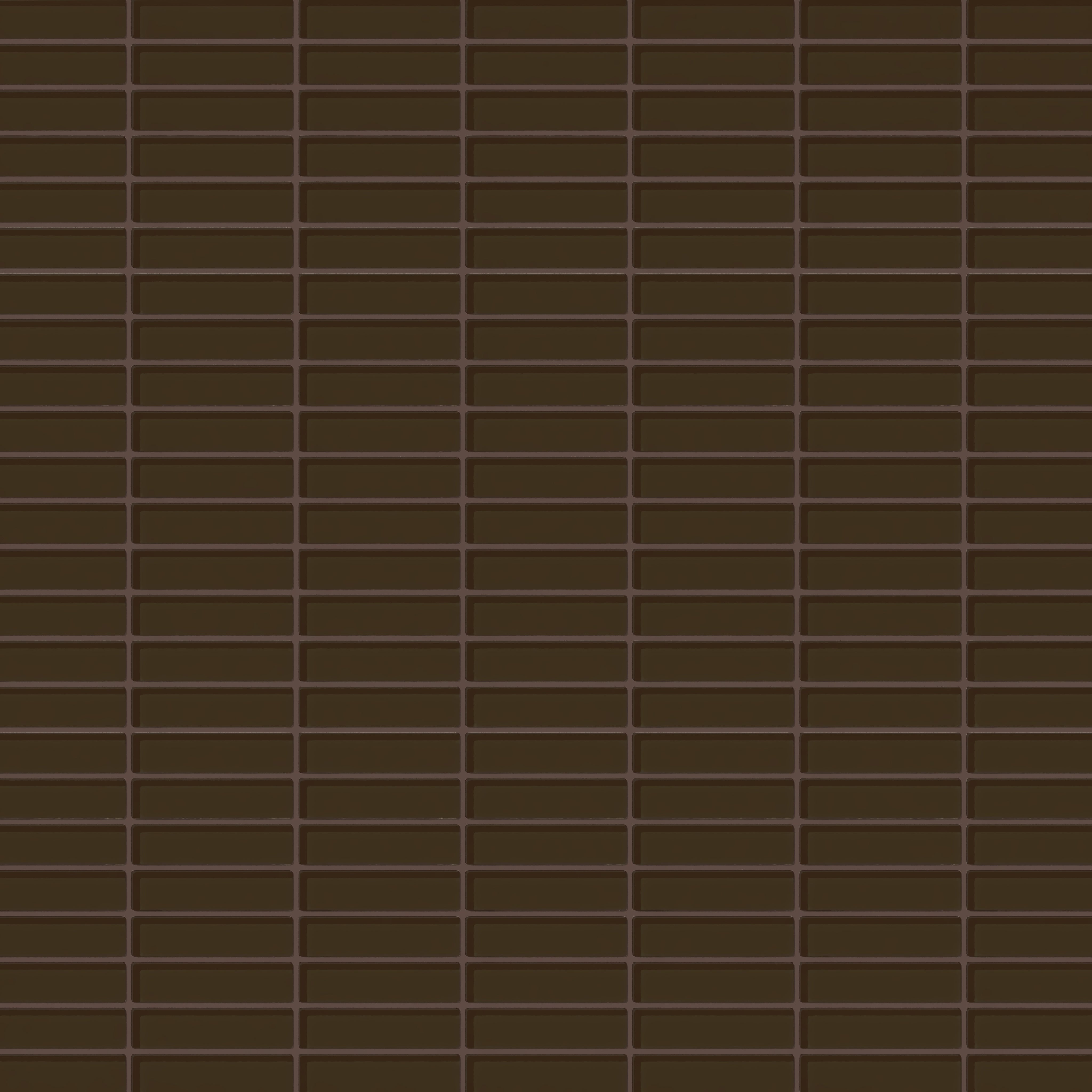 1x4 Straight Set Sheeted Glass Mosaic Tile in Osprey Gloss