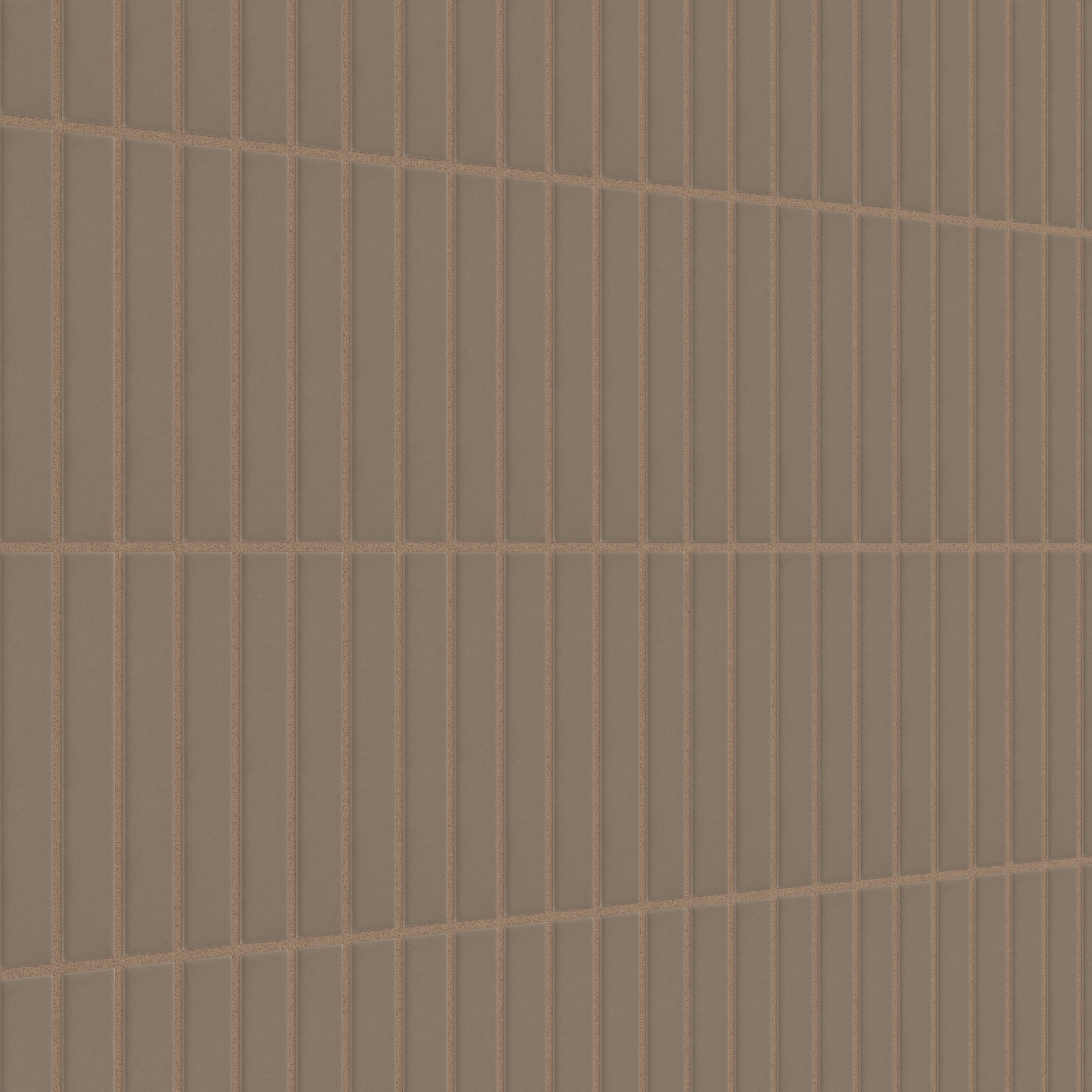 1x6 Straight Set Sheeted Original Ceramic Mosaic Tile in Cardamom Matte
