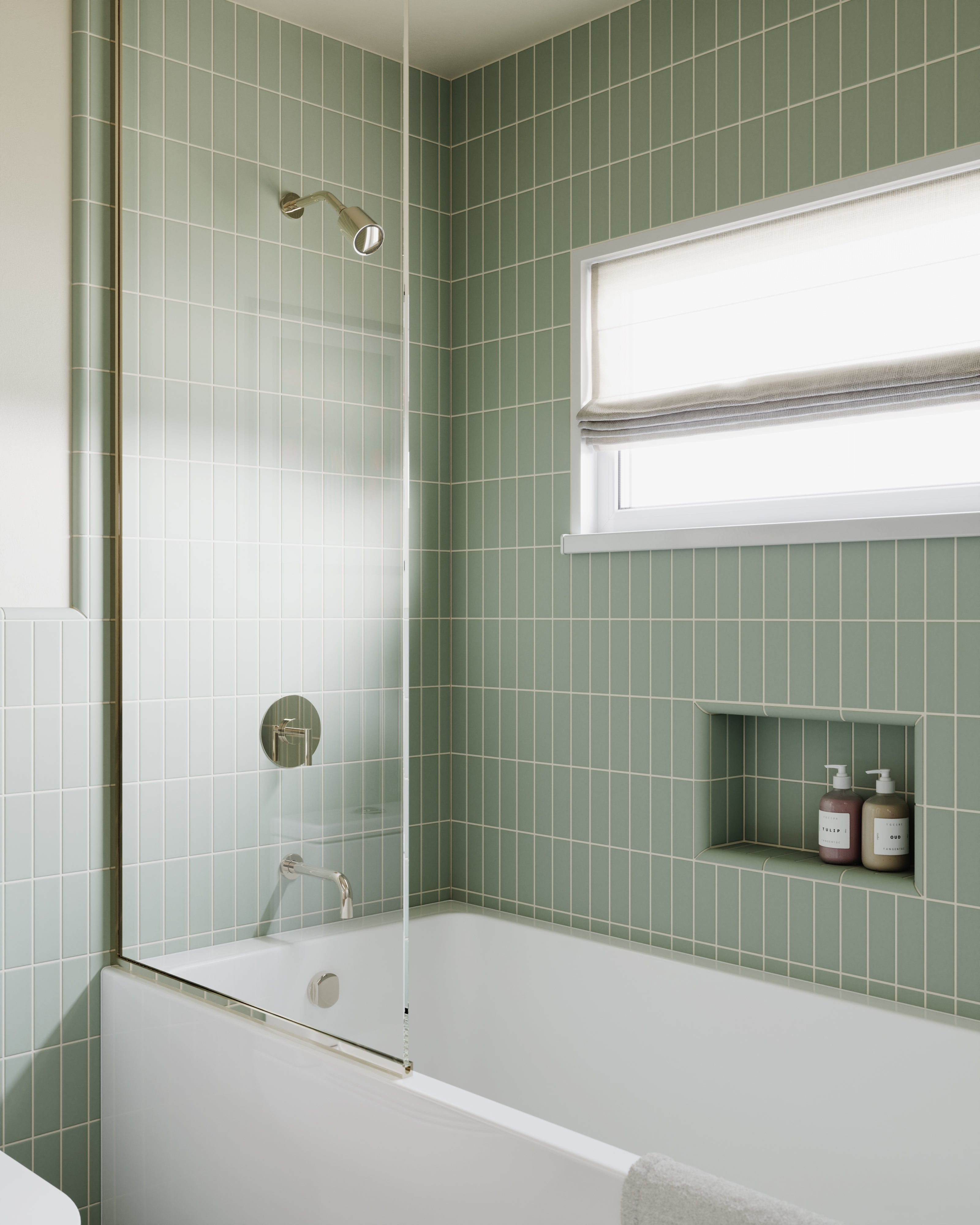 2x6 Original Ceramic Tile in Rosemary Matte