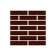 1x4 Half Offset Sheeted Original Ceramic Mosaic Tile in Amber