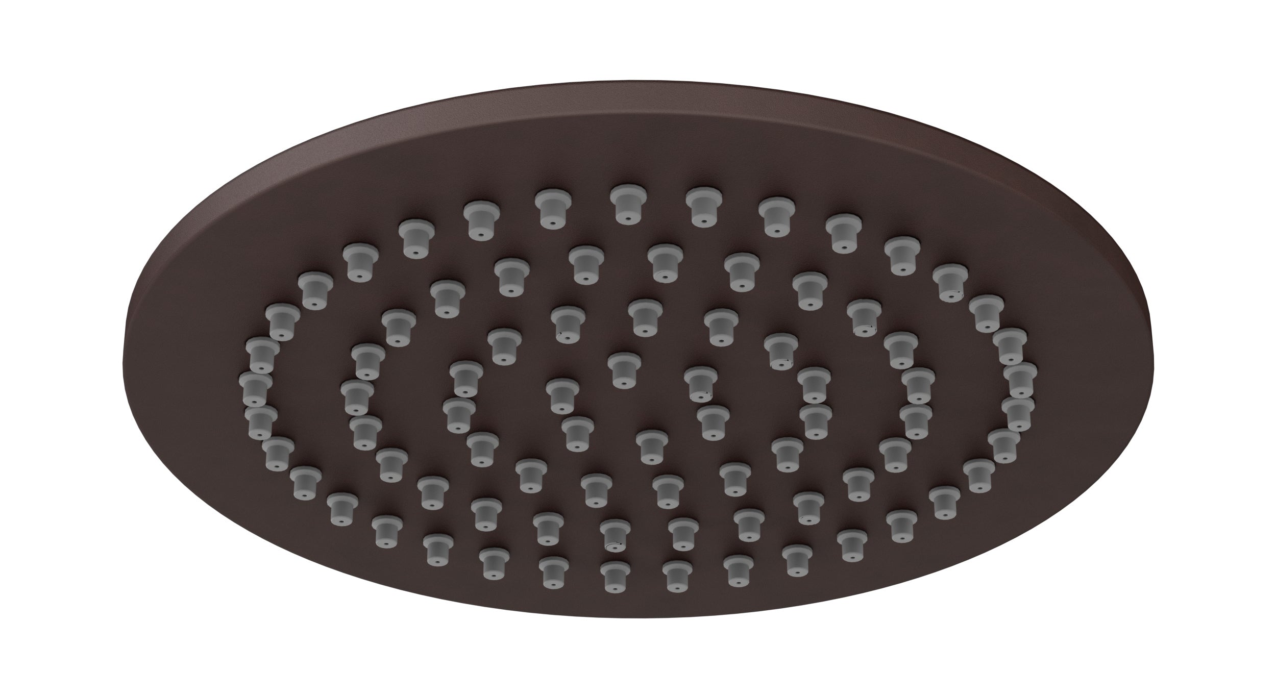 Shower 6" Flat Shower Head in Architectural Copper