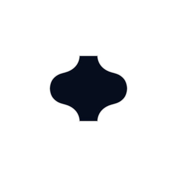 Paseo Original Ceramic Tile in Navy Blue Matte