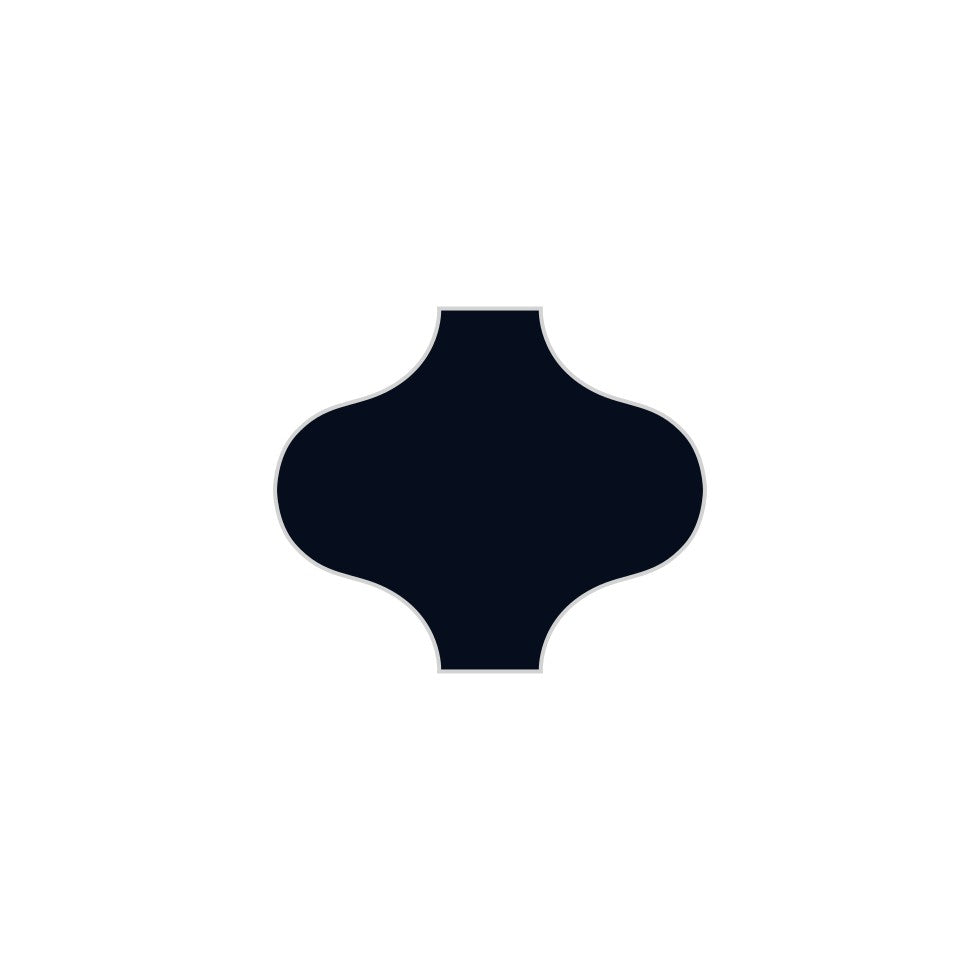 Paseo Original Ceramic Tile in Navy Blue Matte