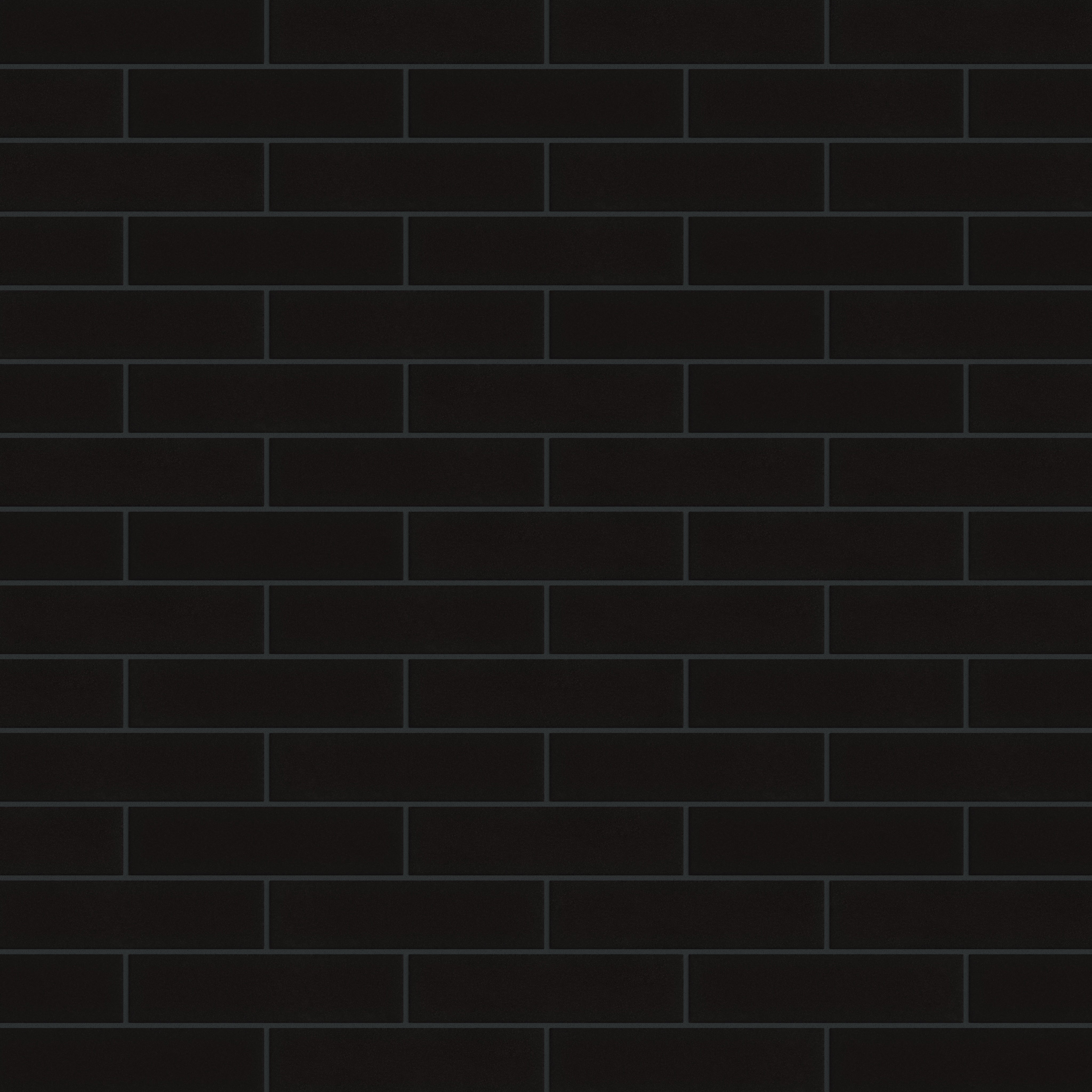 Raven Dark ブラックメタル black l Raven 2x8 Matte Original Ceramic Tile - Fireclay Tile