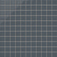 2x2 Straight Set Sheeted Natural Press Ceramic Mosaic Tile in Indigo Gloss