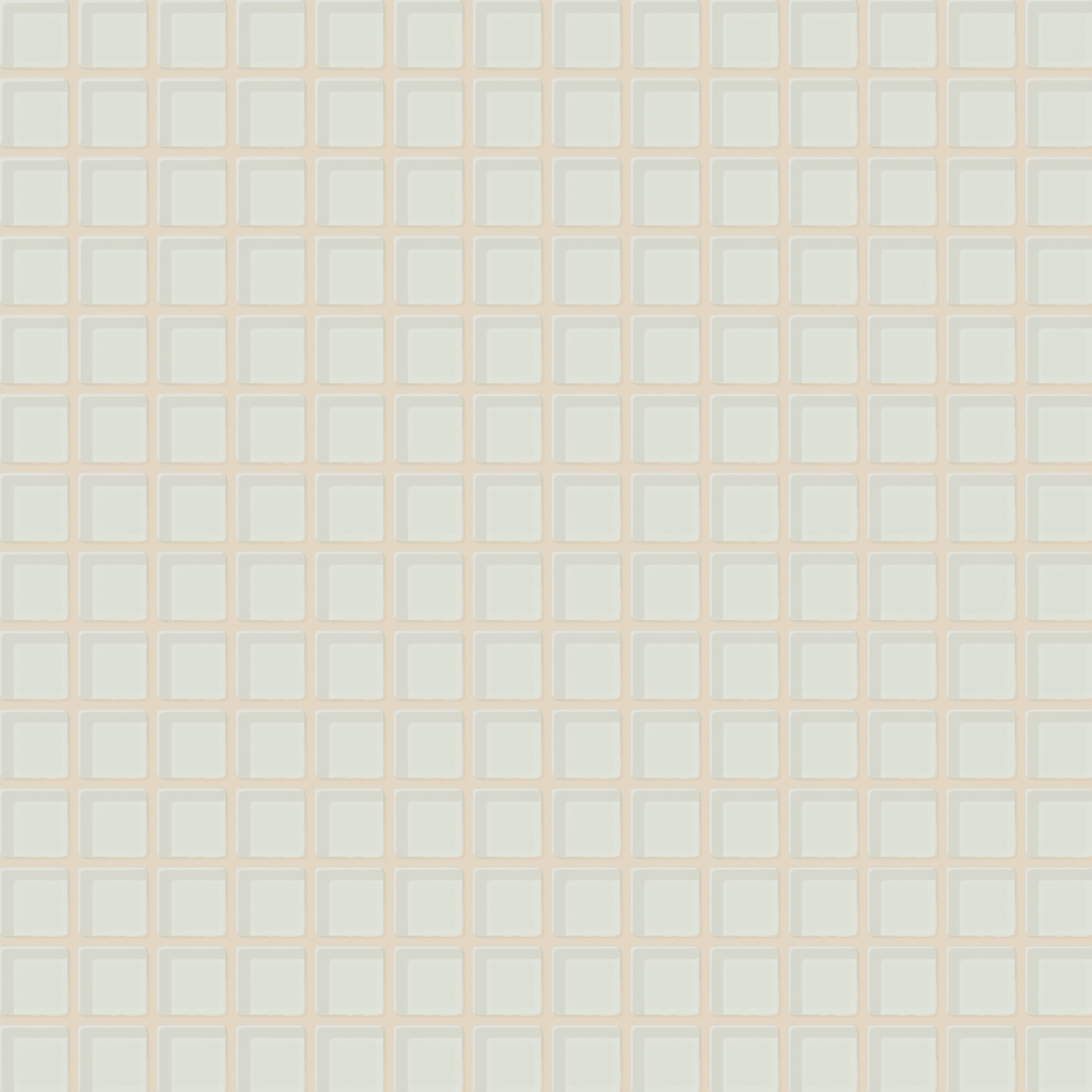 1x1 Straight Set Sheeted Glass Mosaic Tile in Flycatcher Gloss