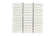 1x4 Straight Set Sheeted Original Ceramic Mosaic Tile in Limewash Gloss
