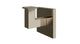 Flatiron Square Robe Hook in Polished Nickel