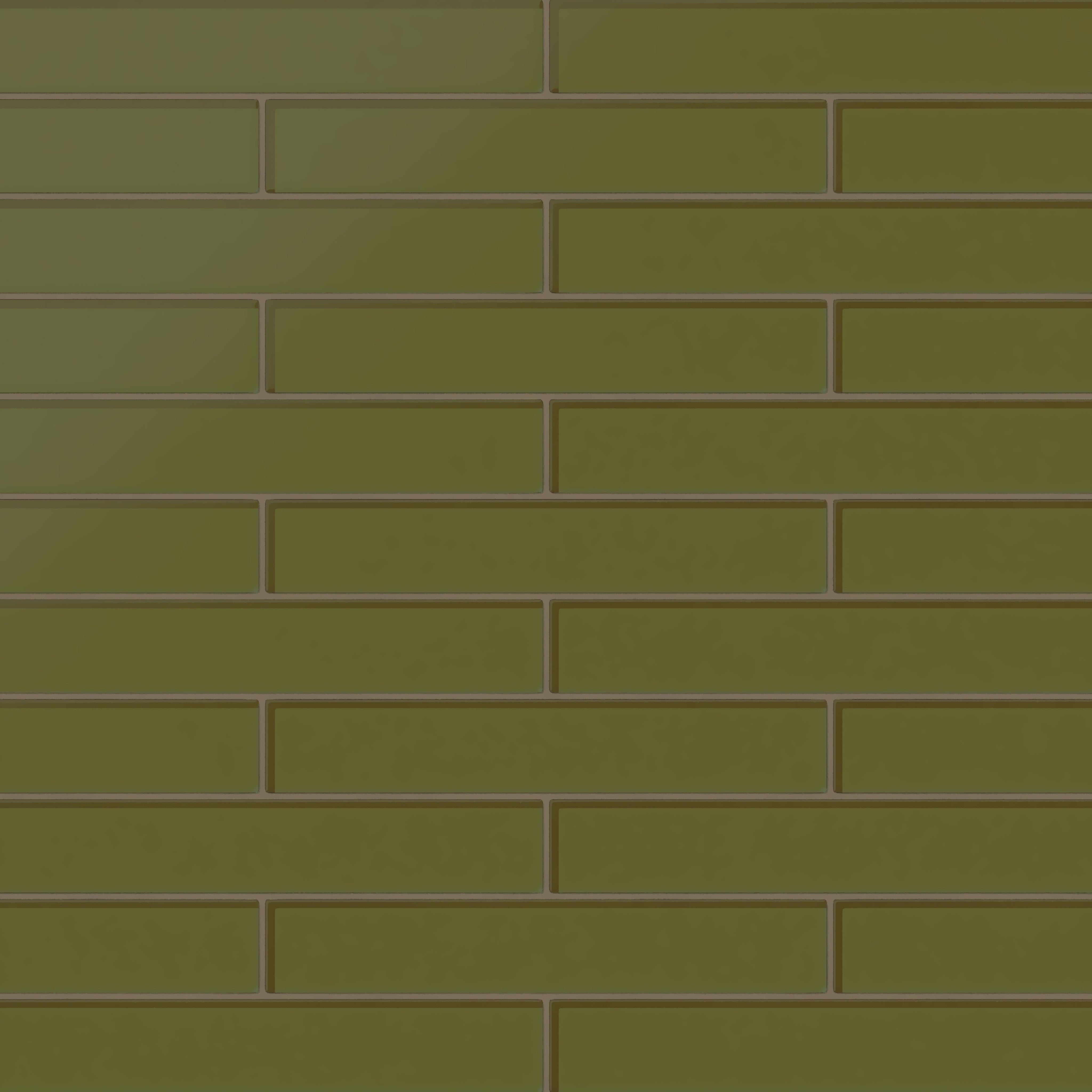 2x12 Glass Tile in Cormorant Matte