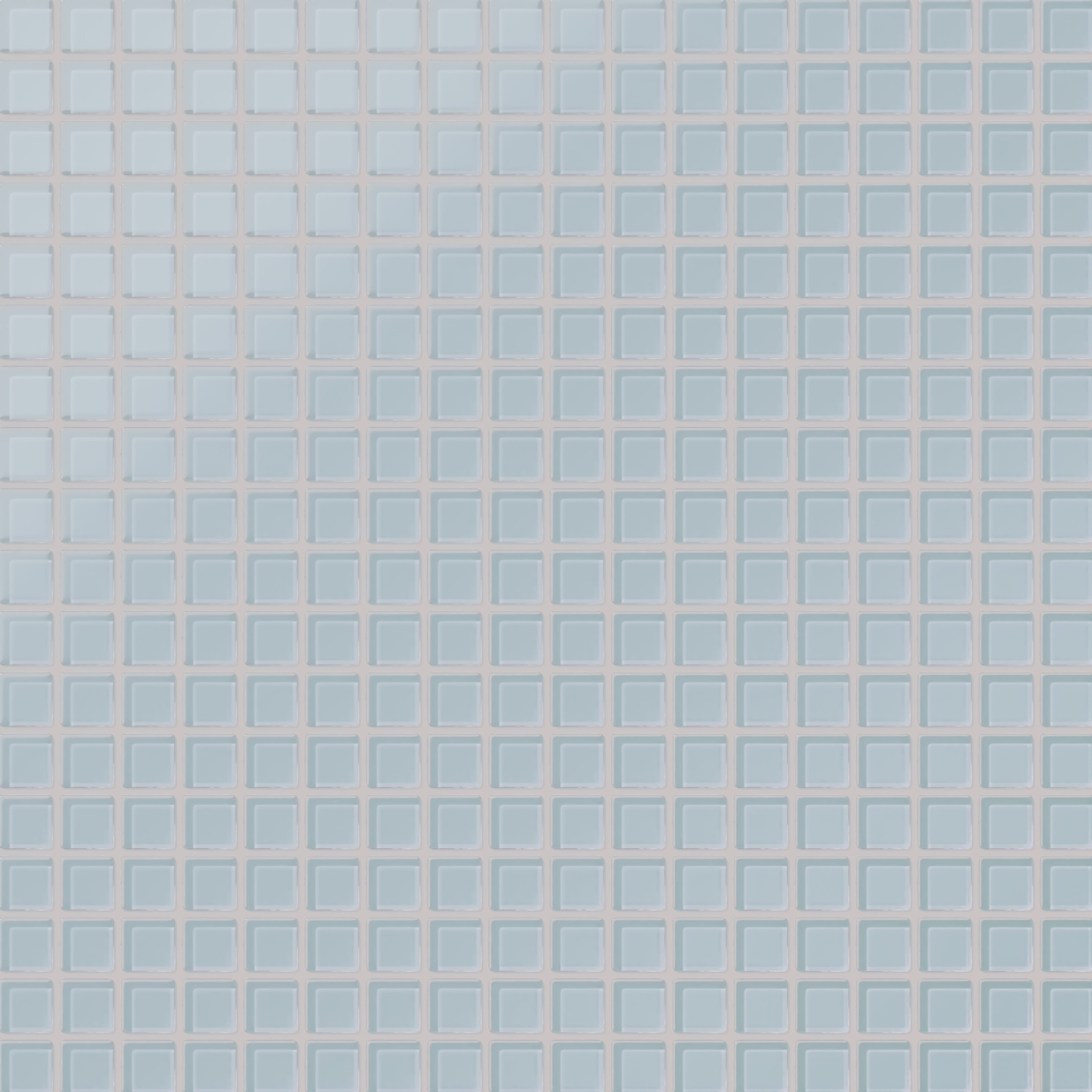 1x1 Straight Set Sheeted Glass Mosaic Tile in Partridge Matte