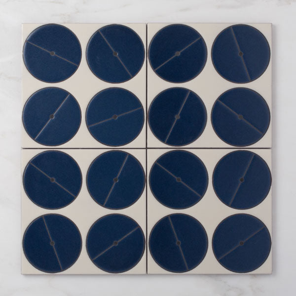 8x8 Handpainted Sample Pivot  in Warm Motif