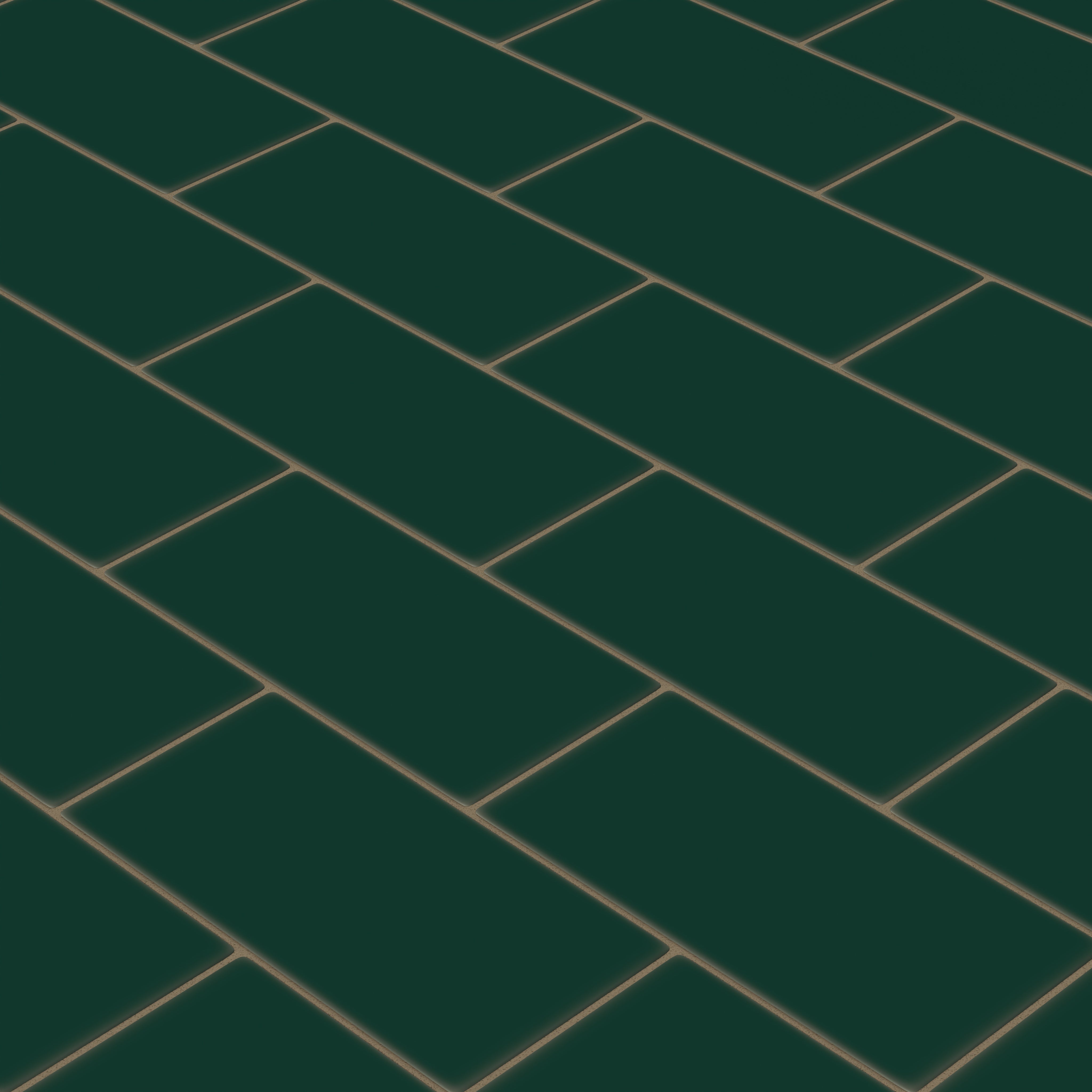 6x12 Original Ceramic Tile in Evergreen Matte