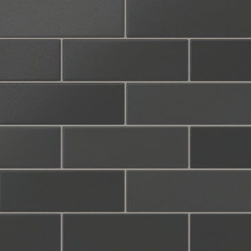 4x12 Original Ceramic Tile in Graphite