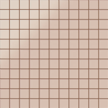 2x2 Straight Set Sheeted Glass Mosaic Tile in Rosy Finch Matte