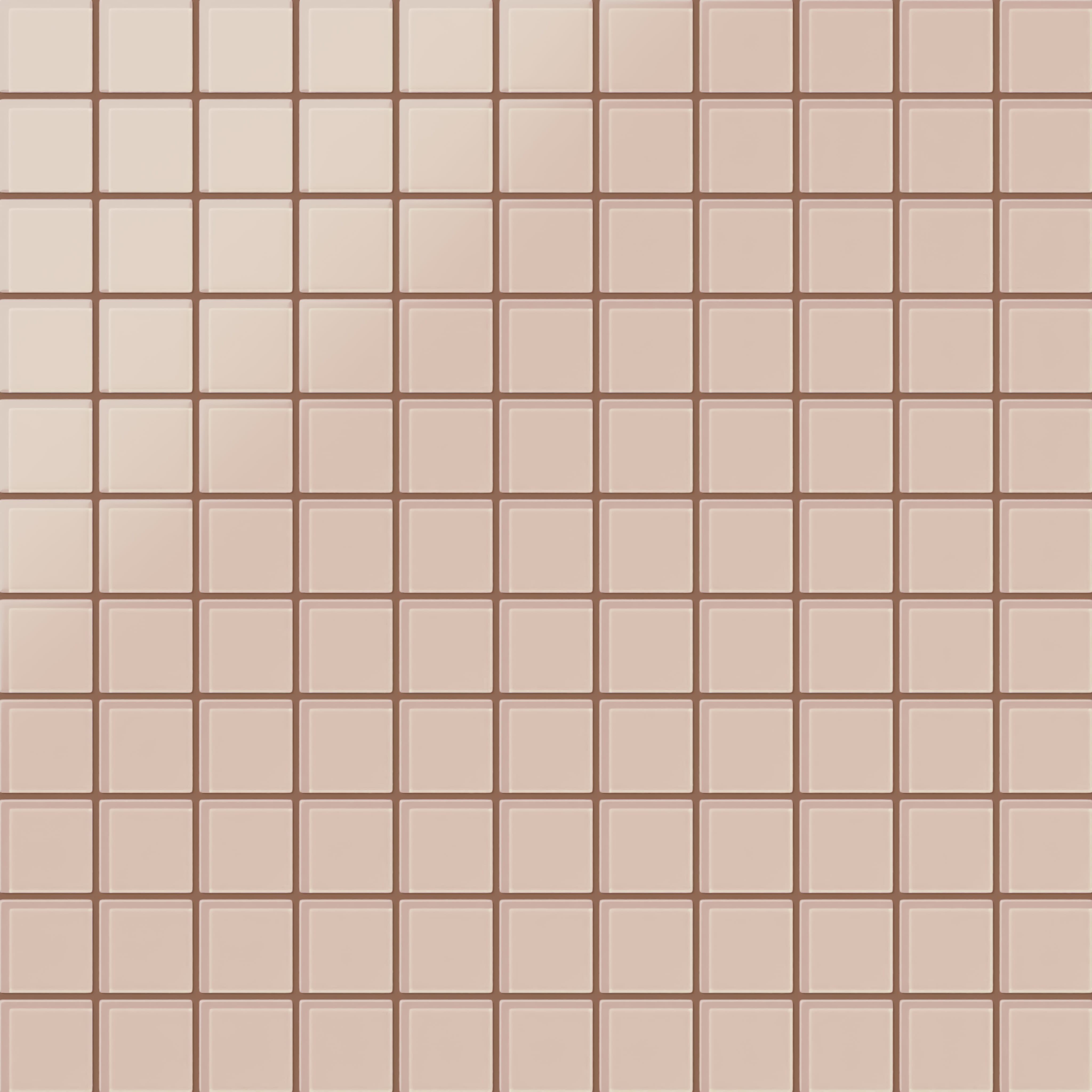 Factory Sale 2x2 Straight Set Sheeted Glass Mosaic Tile in Rosy Finch Matte