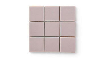 3x3 Straight Set Sheeted Original Ceramic Mosaic Tile in Painted Sky Gloss