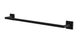 Flatiron Square Towel Bar 24" in Matte Black